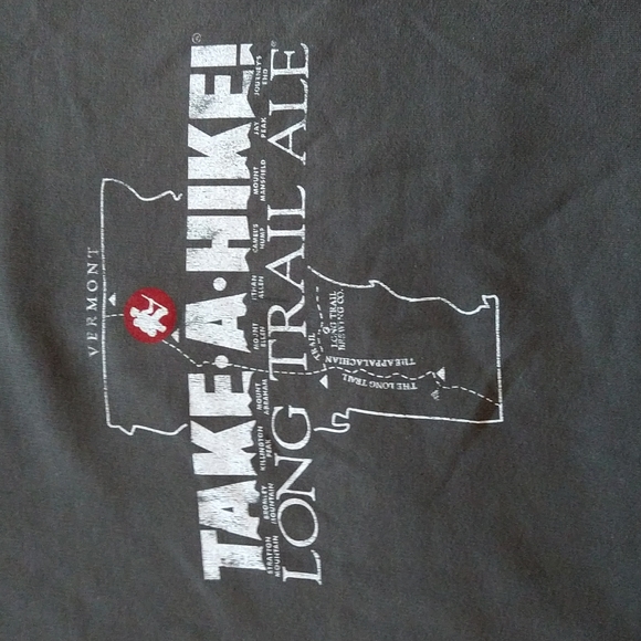 Vintage Hooded Sweatshirt LongTrail Brewery - Picture 5 of 7